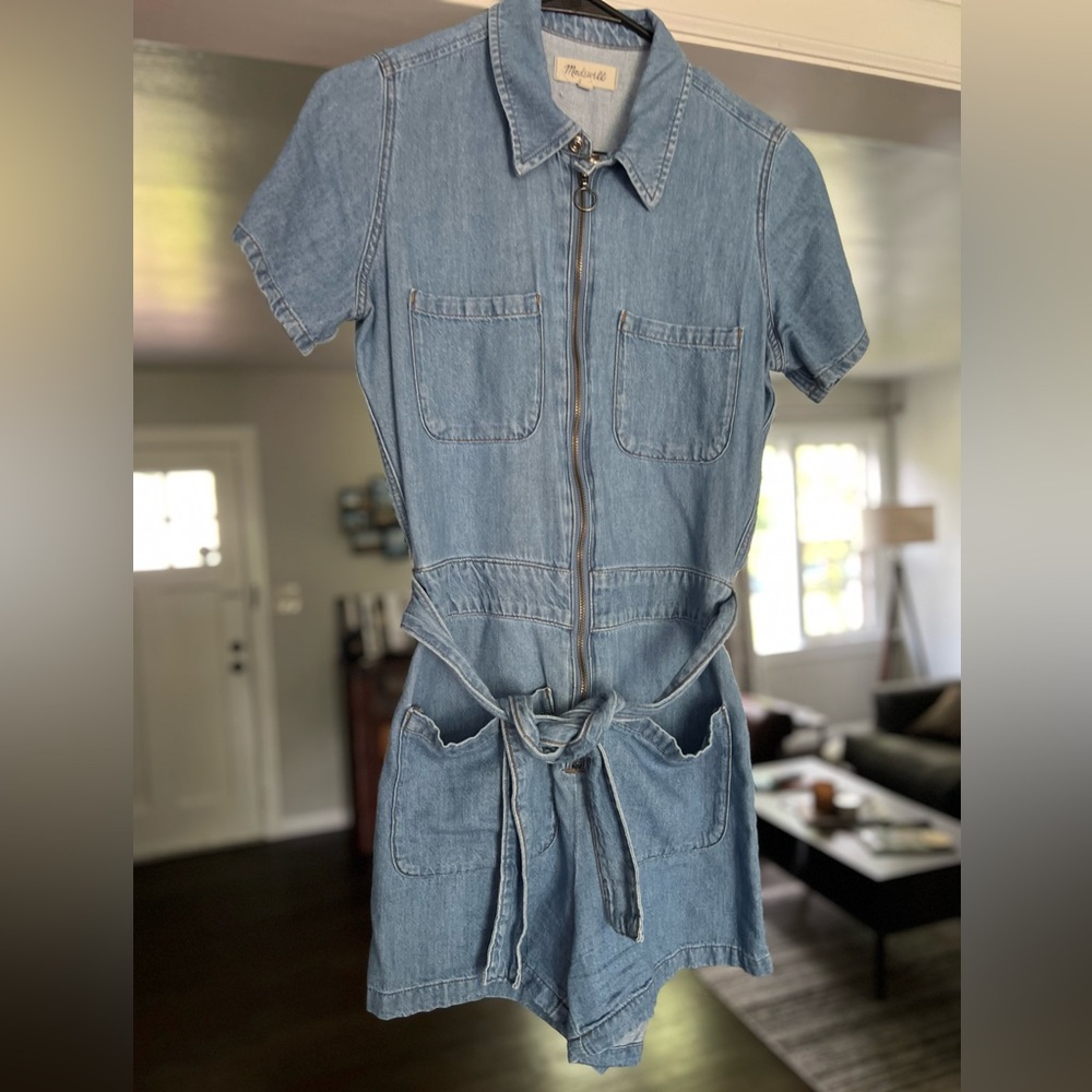 Madewell Denim Romper